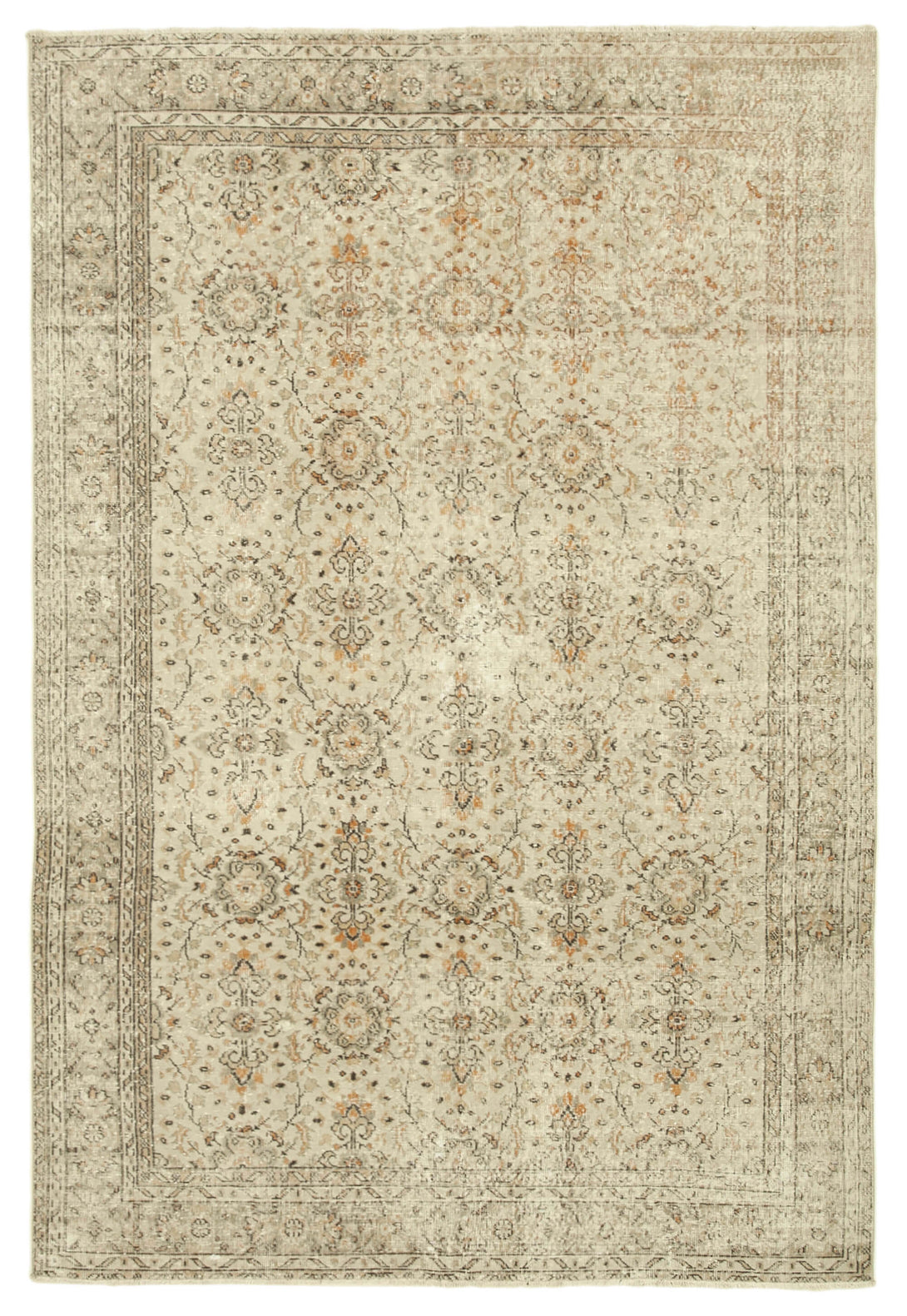 Handmade White Wash Area Rug > Design# OL-AC-38830 > Size: 6'-10" x 10'-4", Carpet Culture Rugs, Handmade Rugs, NYC Rugs, New Rugs, Shop Rugs, Rug Store, Outlet Rugs, SoHo Rugs, Rugs in USA