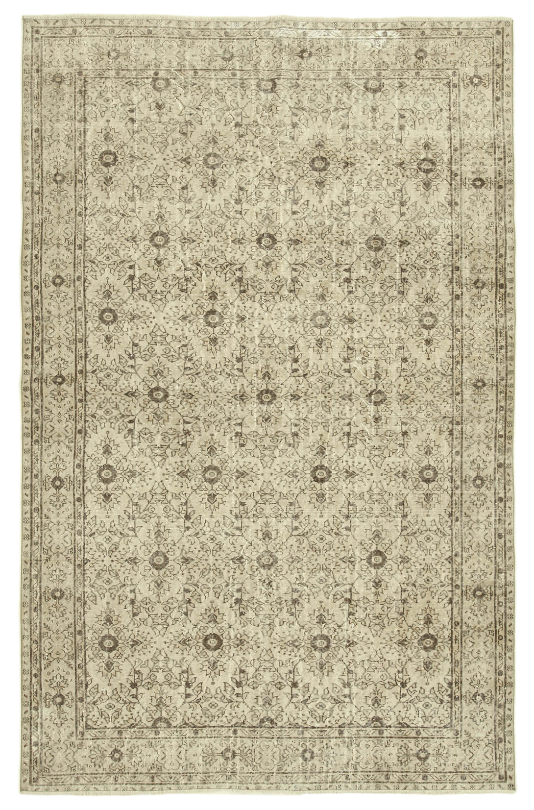 Handmade White Wash Area Rug > Design# OL-AC-38836 > Size: 6'-9" x 10'-10", Carpet Culture Rugs, Handmade Rugs, NYC Rugs, New Rugs, Shop Rugs, Rug Store, Outlet Rugs, SoHo Rugs, Rugs in USA