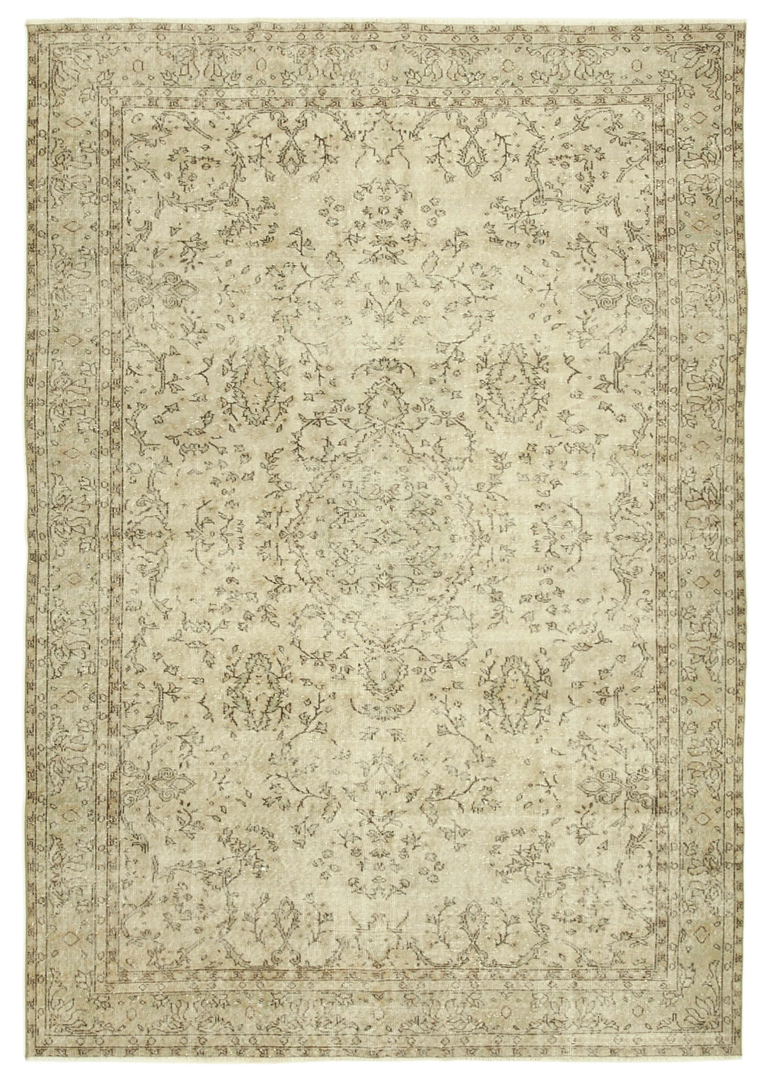 Handmade White Wash Area Rug > Design# OL-AC-38840 > Size: 7'-0" x 10'-3", Carpet Culture Rugs, Handmade Rugs, NYC Rugs, New Rugs, Shop Rugs, Rug Store, Outlet Rugs, SoHo Rugs, Rugs in USA