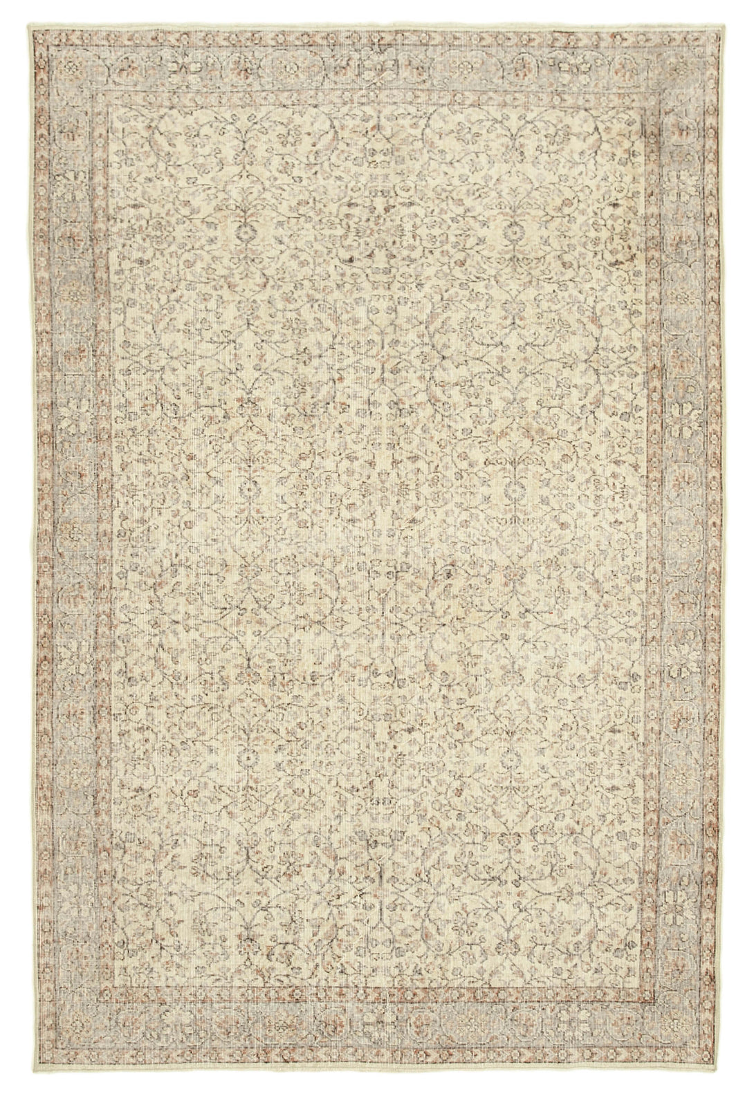 Handmade White Wash Area Rug > Design# OL-AC-38843 > Size: 6'-11" x 10'-4", Carpet Culture Rugs, Handmade Rugs, NYC Rugs, New Rugs, Shop Rugs, Rug Store, Outlet Rugs, SoHo Rugs, Rugs in USA
