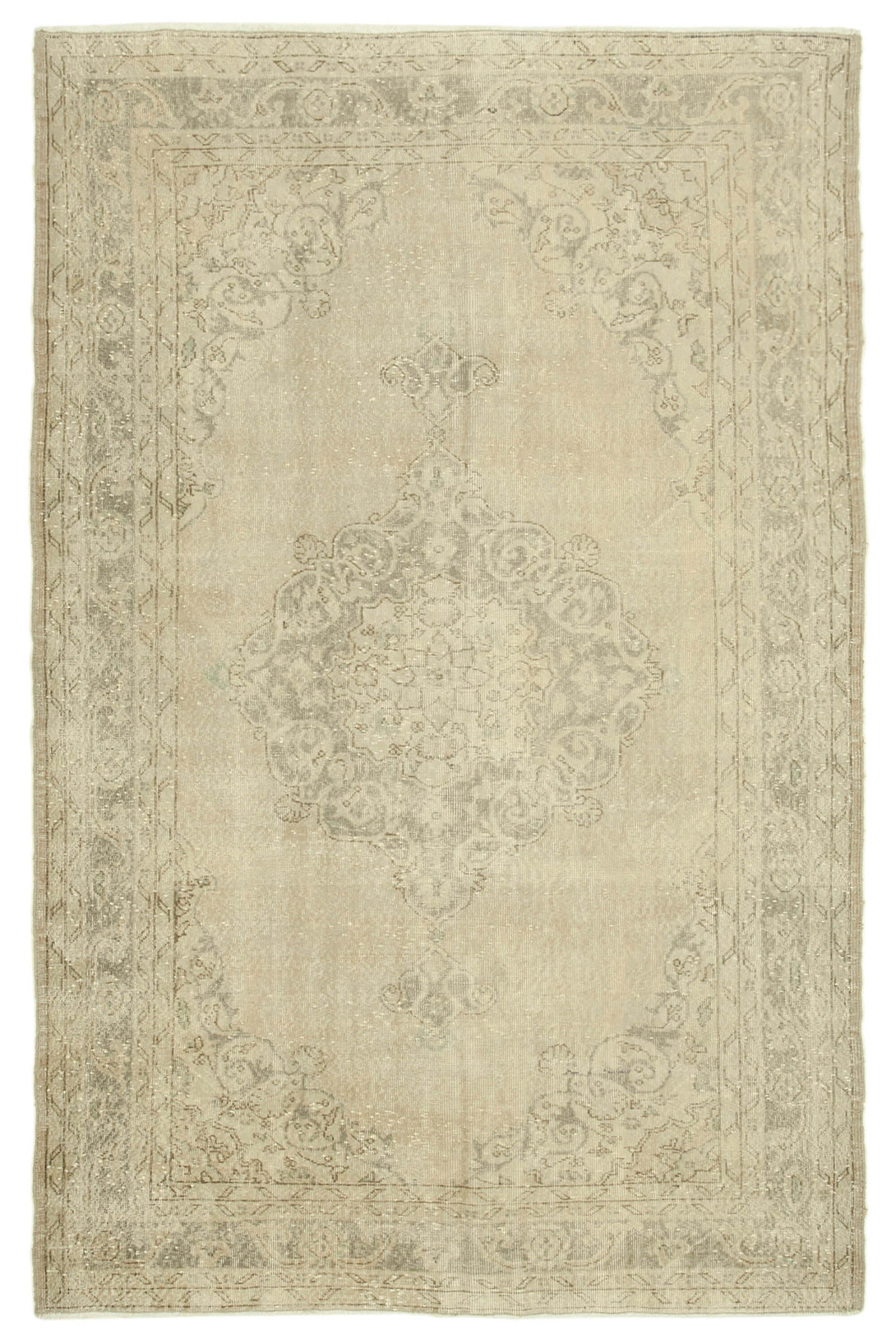 Handmade White Wash Area Rug > Design# OL-AC-38844 > Size: 6'-9" x 10'-6", Carpet Culture Rugs, Handmade Rugs, NYC Rugs, New Rugs, Shop Rugs, Rug Store, Outlet Rugs, SoHo Rugs, Rugs in USA