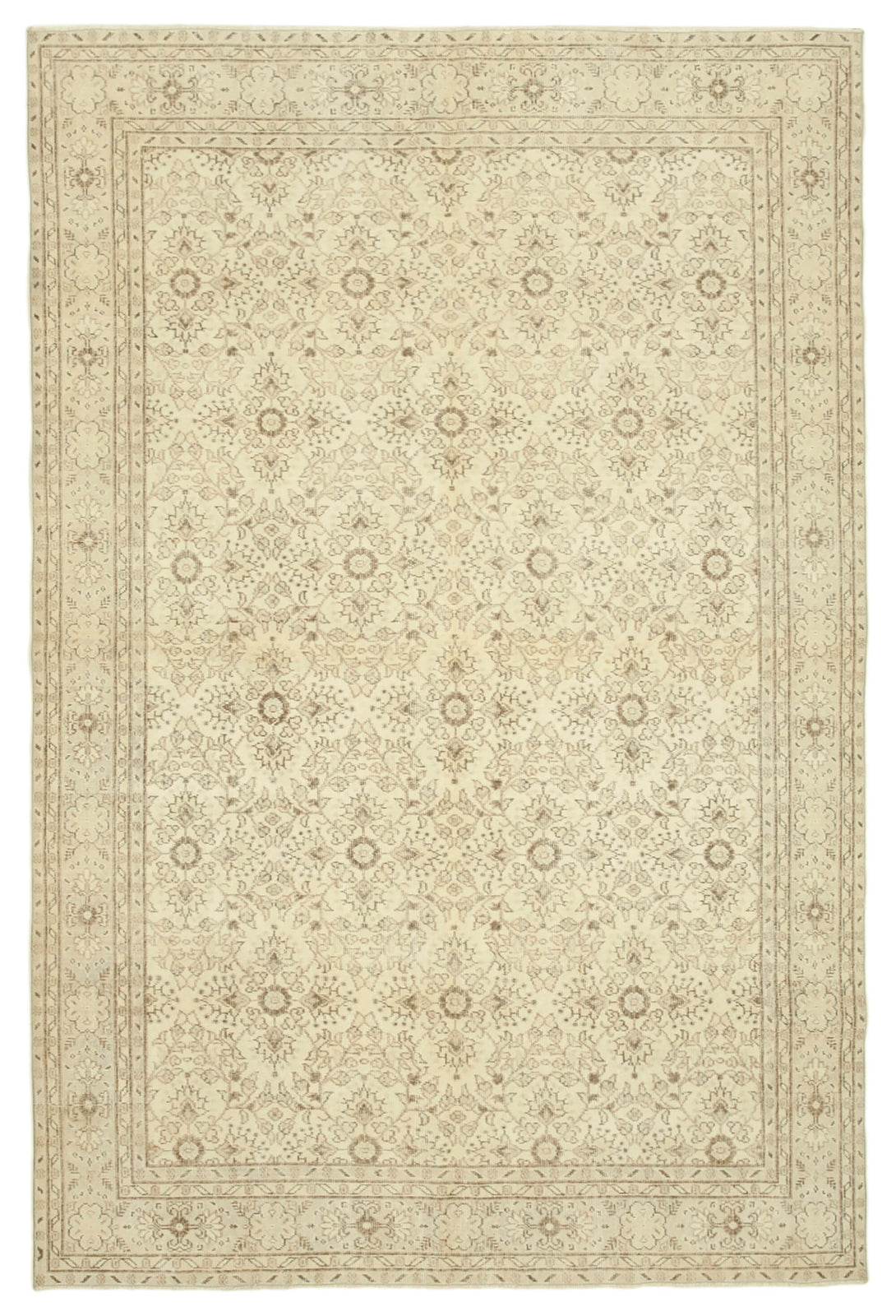 Handmade White Wash Area Rug > Design# OL-AC-38861 > Size: 6'-11" x 10'-6", Carpet Culture Rugs, Handmade Rugs, NYC Rugs, New Rugs, Shop Rugs, Rug Store, Outlet Rugs, SoHo Rugs, Rugs in USA