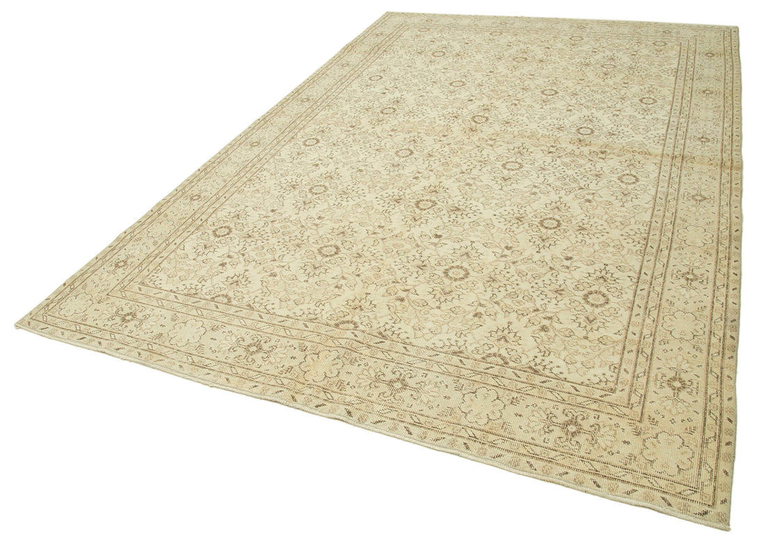 Handmade White Wash Area Rug > Design# OL-AC-38861 > Size: 6'-11" x 10'-6", Carpet Culture Rugs, Handmade Rugs, NYC Rugs, New Rugs, Shop Rugs, Rug Store, Outlet Rugs, SoHo Rugs, Rugs in USA