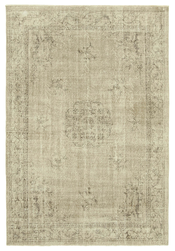 Handmade White Wash Area Rug > Design# OL-AC-38864 > Size: 6'-11" x 10'-2", Carpet Culture Rugs, Handmade Rugs, NYC Rugs, New Rugs, Shop Rugs, Rug Store, Outlet Rugs, SoHo Rugs, Rugs in USA