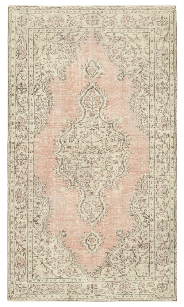 Handmade White Wash Area Rug > Design# OL-AC-38875 > Size: 5'-1" x 8'-10", Carpet Culture Rugs, Handmade Rugs, NYC Rugs, New Rugs, Shop Rugs, Rug Store, Outlet Rugs, SoHo Rugs, Rugs in USA