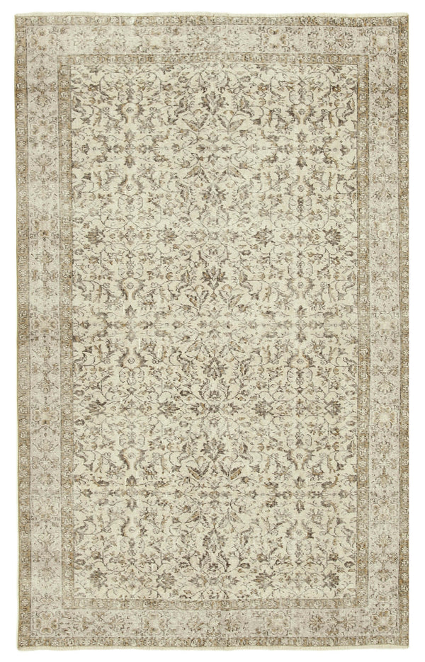 Handmade White Wash Area Rug > Design# OL-AC-38878 > Size: 5'-8" x 9'-1", Carpet Culture Rugs, Handmade Rugs, NYC Rugs, New Rugs, Shop Rugs, Rug Store, Outlet Rugs, SoHo Rugs, Rugs in USA