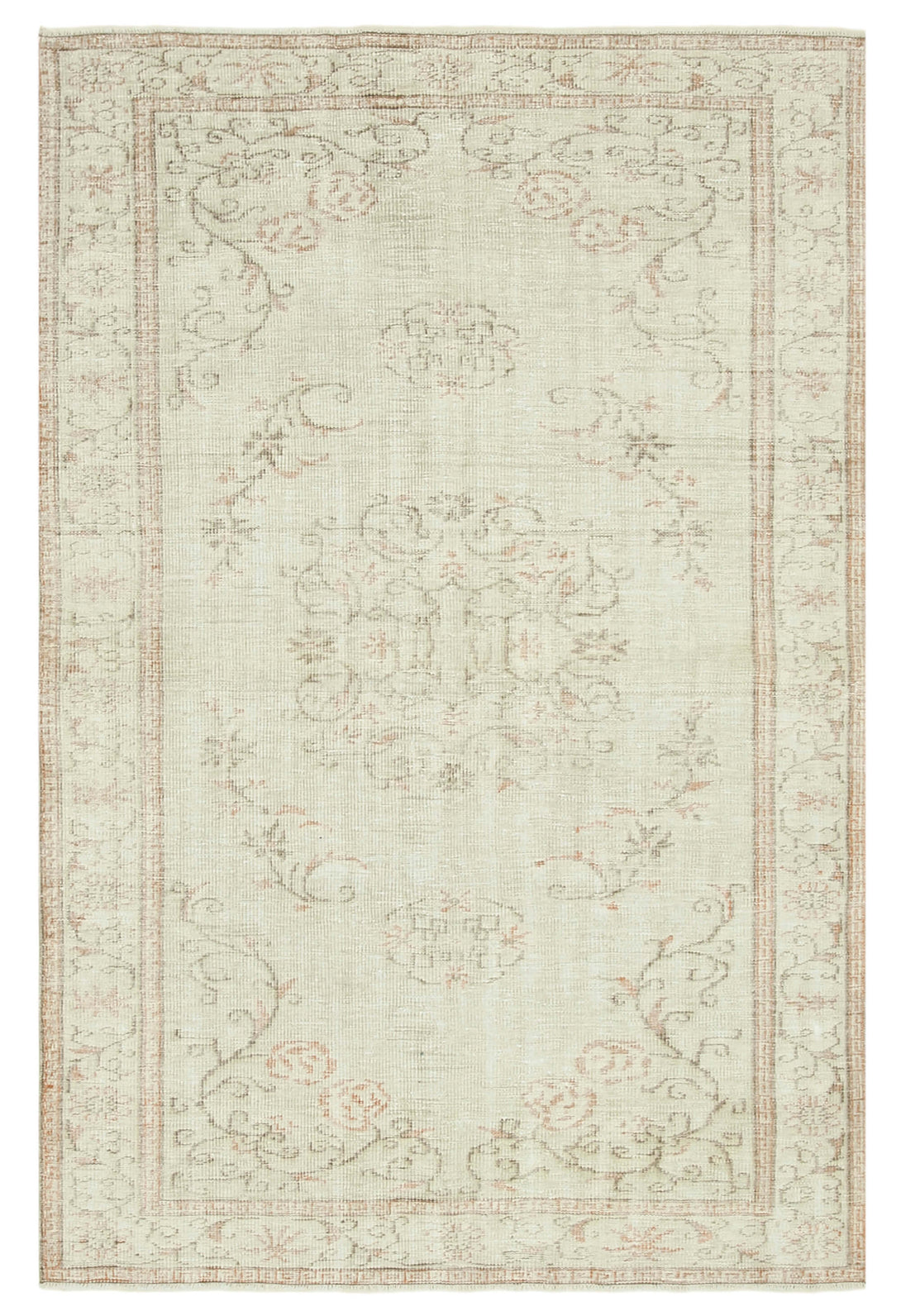 Handmade White Wash Area Rug > Design# OL-AC-38880 > Size: 5'-11" x 8'-11", Carpet Culture Rugs, Handmade Rugs, NYC Rugs, New Rugs, Shop Rugs, Rug Store, Outlet Rugs, SoHo Rugs, Rugs in USA
