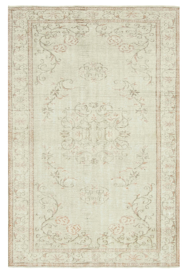 Handmade White Wash Area Rug > Design# OL-AC-38880 > Size: 5'-11" x 8'-11", Carpet Culture Rugs, Handmade Rugs, NYC Rugs, New Rugs, Shop Rugs, Rug Store, Outlet Rugs, SoHo Rugs, Rugs in USA