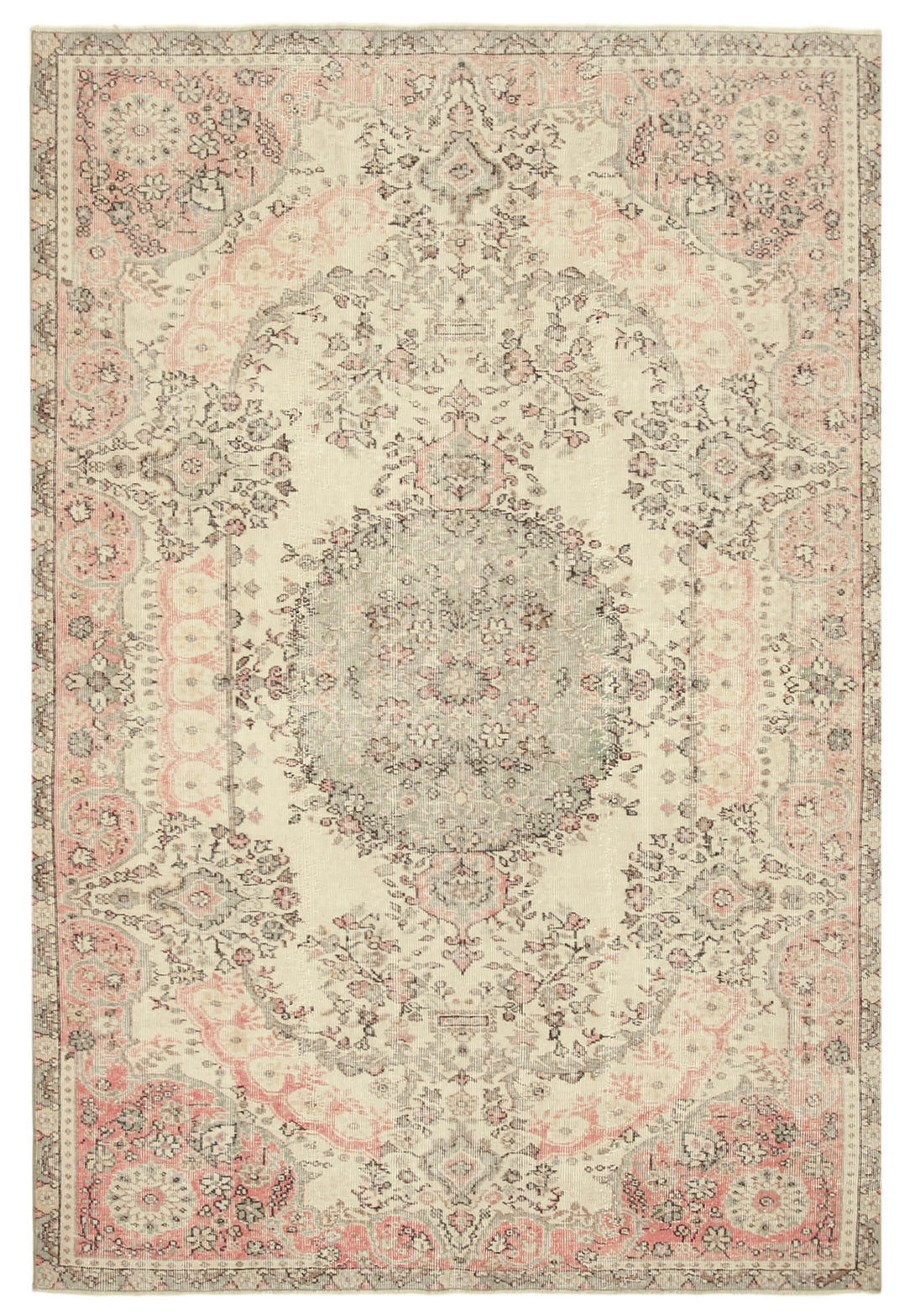 Handmade White Wash Area Rug > Design# OL-AC-38888 > Size: 6'-3" x 9'-4", Carpet Culture Rugs, Handmade Rugs, NYC Rugs, New Rugs, Shop Rugs, Rug Store, Outlet Rugs, SoHo Rugs, Rugs in USA