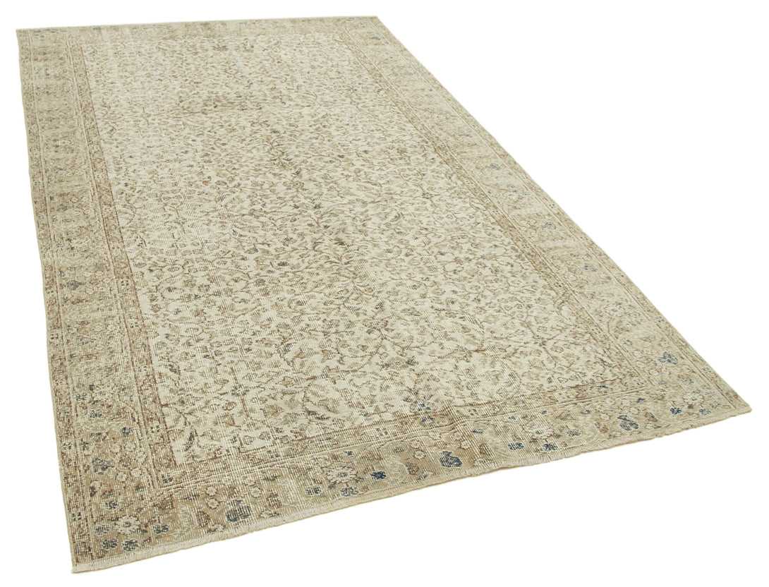 Handmade White Wash Area Rug > Design# OL-AC-38890 > Size: 5'-5" x 8'-8", Carpet Culture Rugs, Handmade Rugs, NYC Rugs, New Rugs, Shop Rugs, Rug Store, Outlet Rugs, SoHo Rugs, Rugs in USA