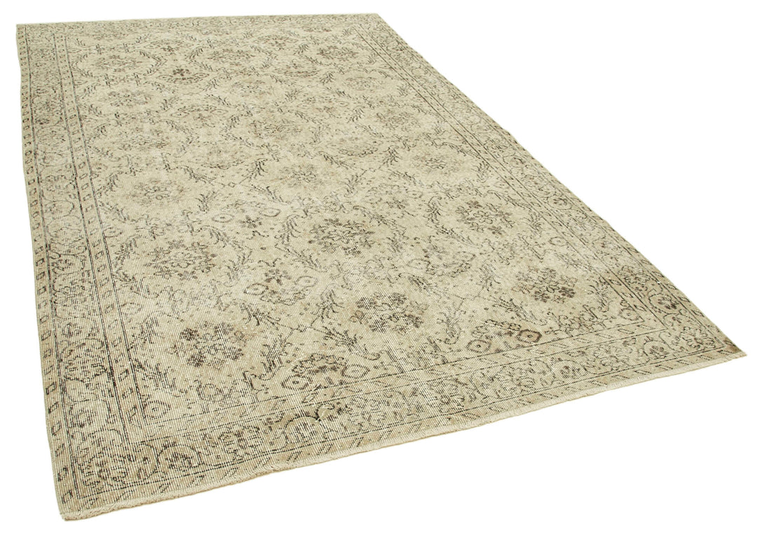 Handmade White Wash Area Rug > Design# OL-AC-38891 > Size: 6'-1" x 9'-6", Carpet Culture Rugs, Handmade Rugs, NYC Rugs, New Rugs, Shop Rugs, Rug Store, Outlet Rugs, SoHo Rugs, Rugs in USA