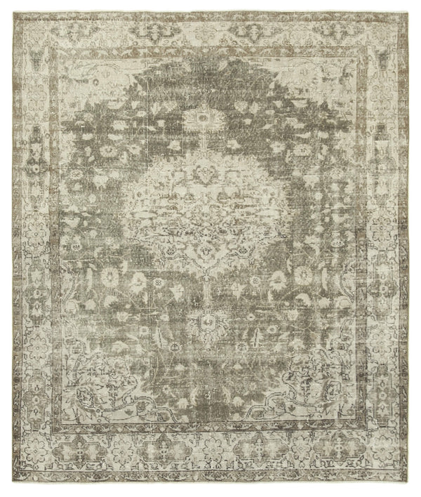 Handmade White Wash Area Rug > Design# OL-AC-38913 > Size: 6'-8" x 7'-10", Carpet Culture Rugs, Handmade Rugs, NYC Rugs, New Rugs, Shop Rugs, Rug Store, Outlet Rugs, SoHo Rugs, Rugs in USA