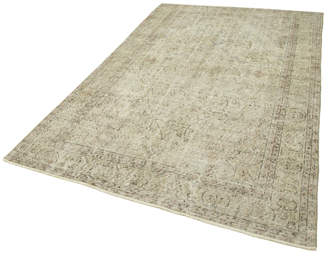 Handmade White Wash Area Rug > Design# OL-AC-38922 > Size: 5'-7" x 8'-8", Carpet Culture Rugs, Handmade Rugs, NYC Rugs, New Rugs, Shop Rugs, Rug Store, Outlet Rugs, SoHo Rugs, Rugs in USA