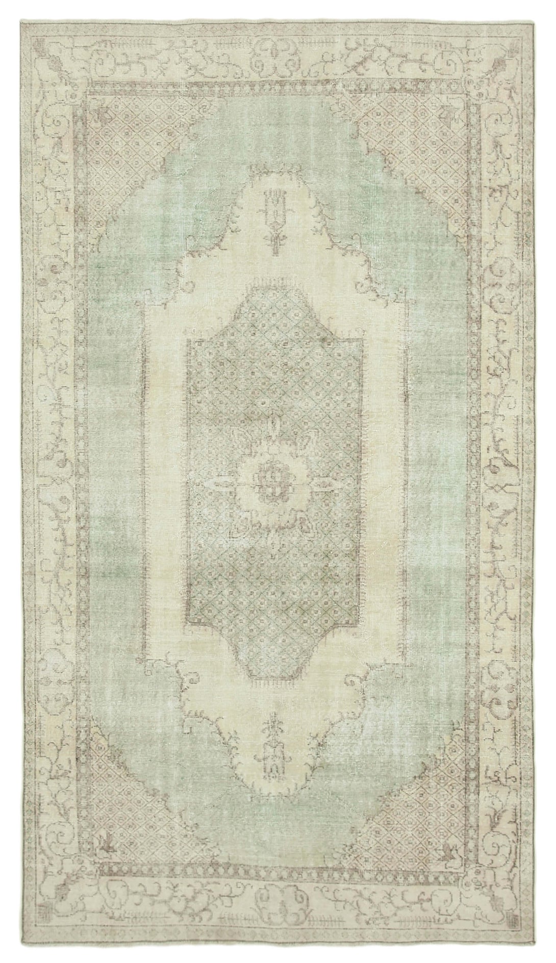 Handmade White Wash Area Rug > Design# OL-AC-38975 > Size: 5'-7" x 10'-1", Carpet Culture Rugs, Handmade Rugs, NYC Rugs, New Rugs, Shop Rugs, Rug Store, Outlet Rugs, SoHo Rugs, Rugs in USA
