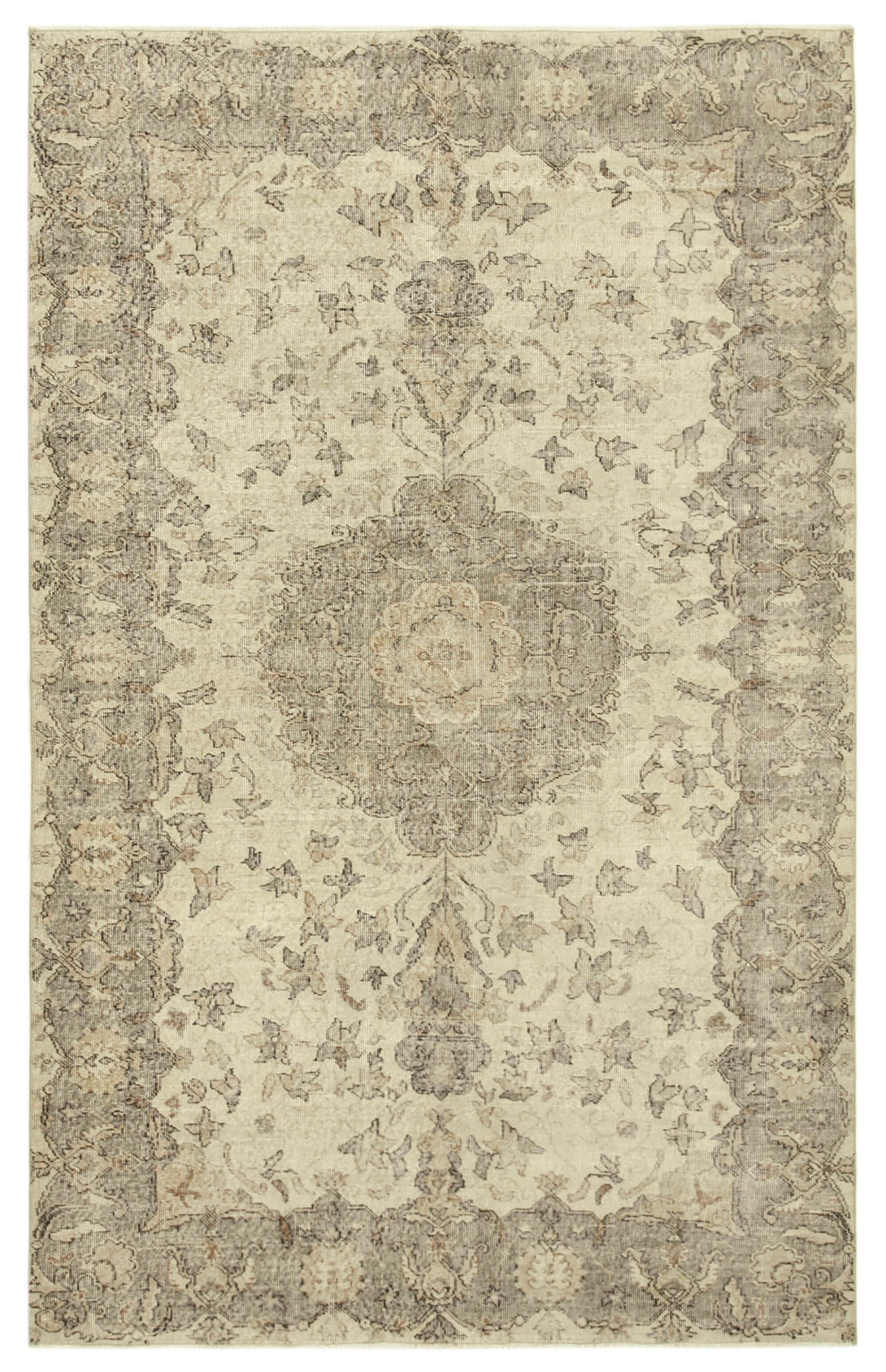 Handmade White Wash Area Rug > Design# OL-AC-38997 > Size: 6'-2" x 9'-10", Carpet Culture Rugs, Handmade Rugs, NYC Rugs, New Rugs, Shop Rugs, Rug Store, Outlet Rugs, SoHo Rugs, Rugs in USA