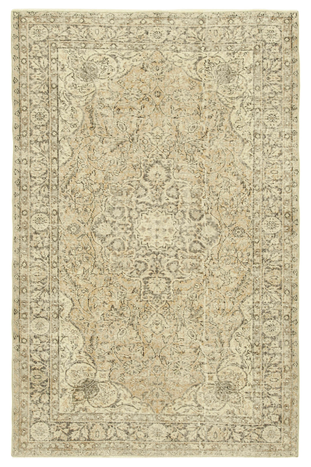 Handmade White Wash Area Rug > Design# OL-AC-39012 > Size: 5'-6" x 8'-5", Carpet Culture Rugs, Handmade Rugs, NYC Rugs, New Rugs, Shop Rugs, Rug Store, Outlet Rugs, SoHo Rugs, Rugs in USA
