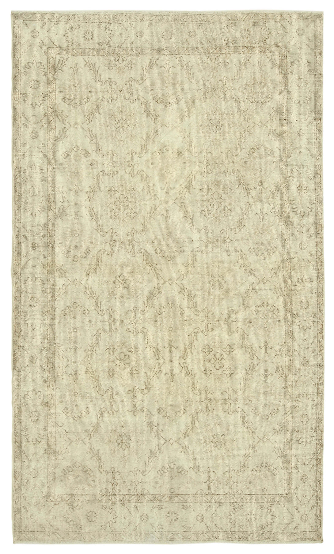 Handmade White Wash Area Rug > Design# OL-AC-39023 > Size: 5'-7" x 9'-9", Carpet Culture Rugs, Handmade Rugs, NYC Rugs, New Rugs, Shop Rugs, Rug Store, Outlet Rugs, SoHo Rugs, Rugs in USA