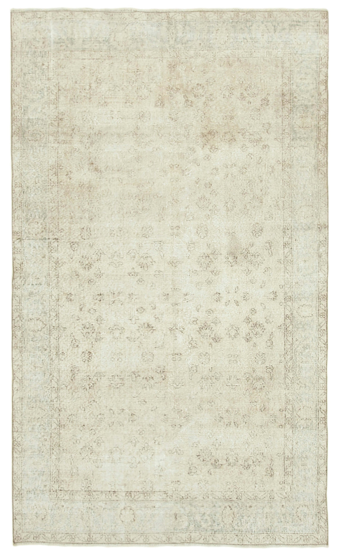 Handmade White Wash Area Rug > Design# OL-AC-39026 > Size: 5'-0" x 8'-7", Carpet Culture Rugs, Handmade Rugs, NYC Rugs, New Rugs, Shop Rugs, Rug Store, Outlet Rugs, SoHo Rugs, Rugs in USA
