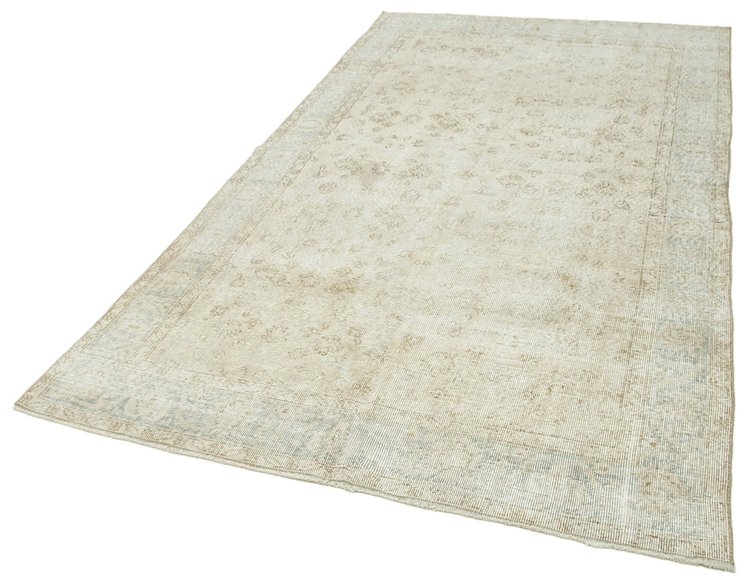 Handmade White Wash Area Rug > Design# OL-AC-39026 > Size: 5'-0" x 8'-7", Carpet Culture Rugs, Handmade Rugs, NYC Rugs, New Rugs, Shop Rugs, Rug Store, Outlet Rugs, SoHo Rugs, Rugs in USA