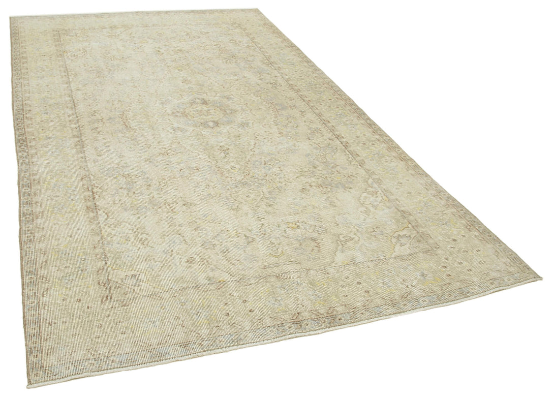 Handmade White Wash Area Rug > Design# OL-AC-39032 > Size: 5'-5" x 9'-3", Carpet Culture Rugs, Handmade Rugs, NYC Rugs, New Rugs, Shop Rugs, Rug Store, Outlet Rugs, SoHo Rugs, Rugs in USA