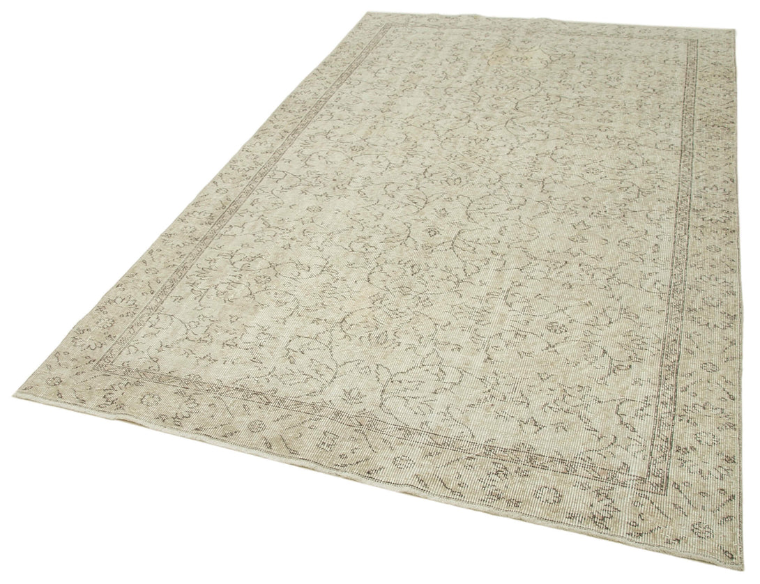 Handmade White Wash Area Rug > Design# OL-AC-39035 > Size: 5'-6" x 9'-3", Carpet Culture Rugs, Handmade Rugs, NYC Rugs, New Rugs, Shop Rugs, Rug Store, Outlet Rugs, SoHo Rugs, Rugs in USA