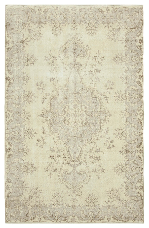 Handmade White Wash Area Rug > Design# OL-AC-39036 > Size: 5'-4" x 8'-5", Carpet Culture Rugs, Handmade Rugs, NYC Rugs, New Rugs, Shop Rugs, Rug Store, Outlet Rugs, SoHo Rugs, Rugs in USA