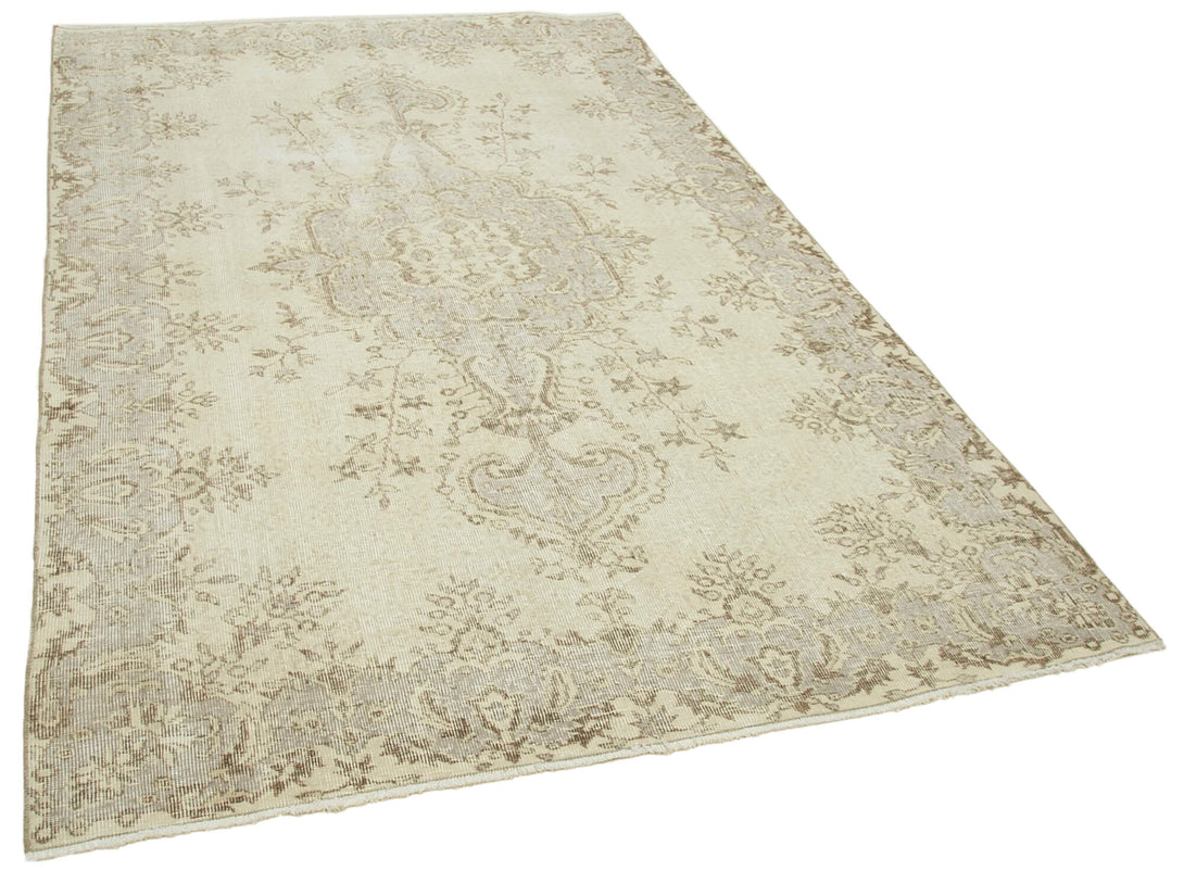 Handmade White Wash Area Rug > Design# OL-AC-39036 > Size: 5'-4" x 8'-5", Carpet Culture Rugs, Handmade Rugs, NYC Rugs, New Rugs, Shop Rugs, Rug Store, Outlet Rugs, SoHo Rugs, Rugs in USA