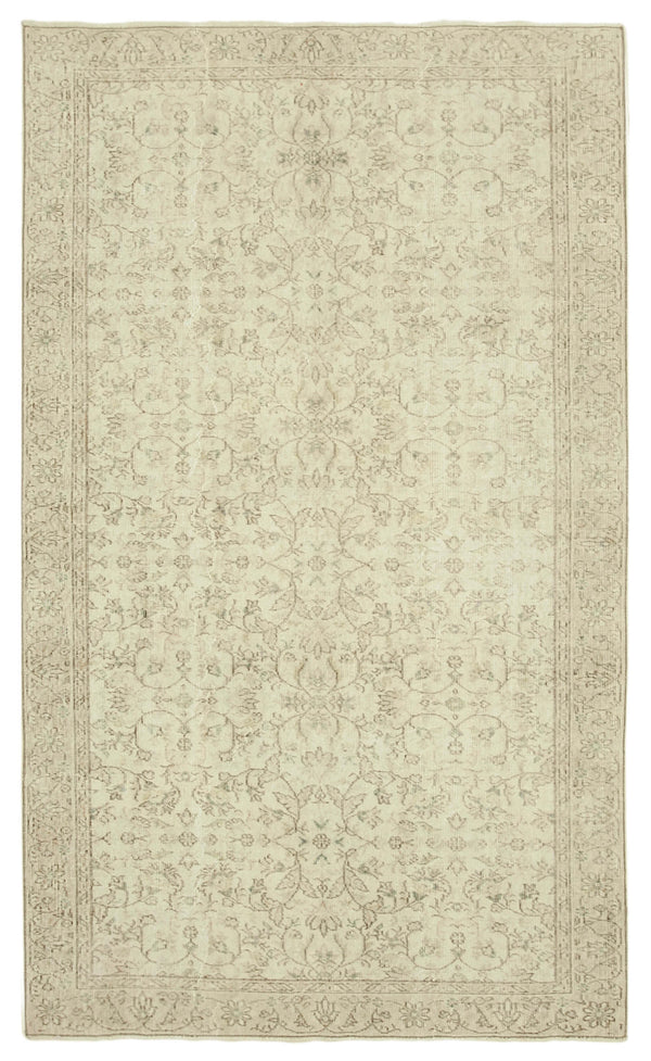 Handmade White Wash Area Rug > Design# OL-AC-39038 > Size: 5'-5" x 9'-0", Carpet Culture Rugs, Handmade Rugs, NYC Rugs, New Rugs, Shop Rugs, Rug Store, Outlet Rugs, SoHo Rugs, Rugs in USA