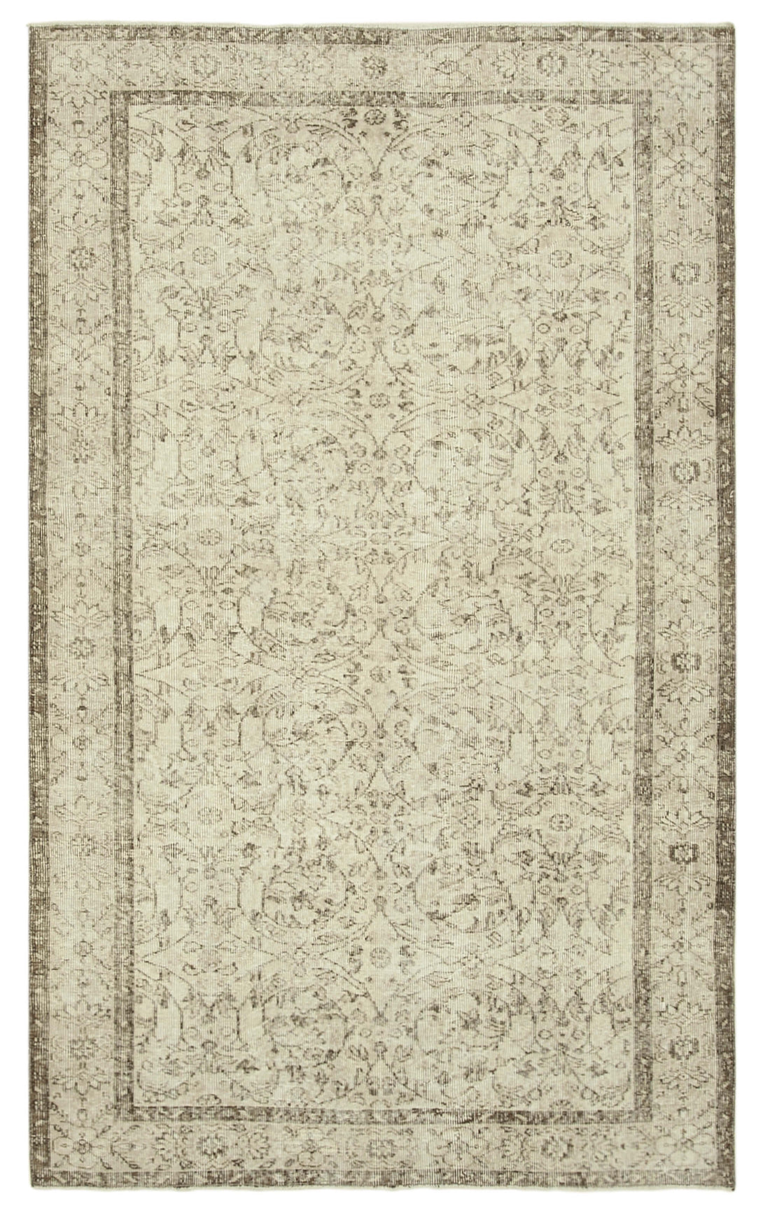 Handmade White Wash Area Rug > Design# OL-AC-39039 > Size: 5'-3" x 8'-6", Carpet Culture Rugs, Handmade Rugs, NYC Rugs, New Rugs, Shop Rugs, Rug Store, Outlet Rugs, SoHo Rugs, Rugs in USA