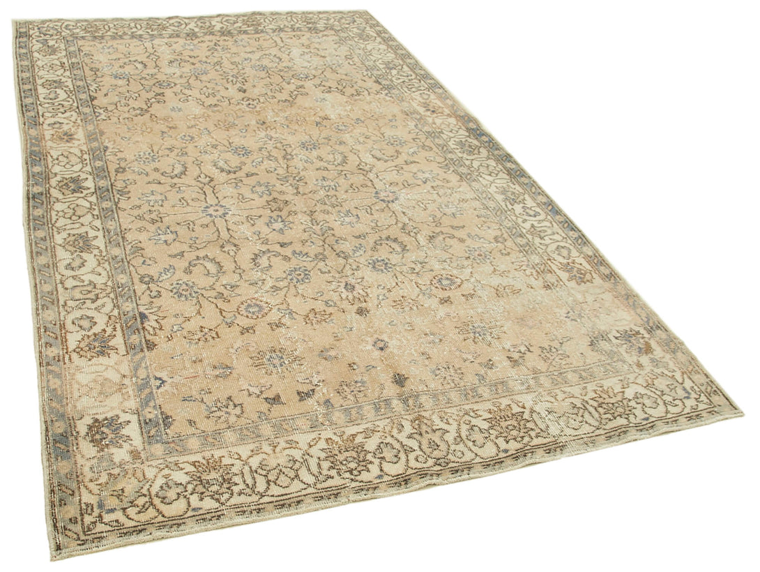 Handmade White Wash Area Rug > Design# OL-AC-39042 > Size: 5'-1" x 8'-5", Carpet Culture Rugs, Handmade Rugs, NYC Rugs, New Rugs, Shop Rugs, Rug Store, Outlet Rugs, SoHo Rugs, Rugs in USA