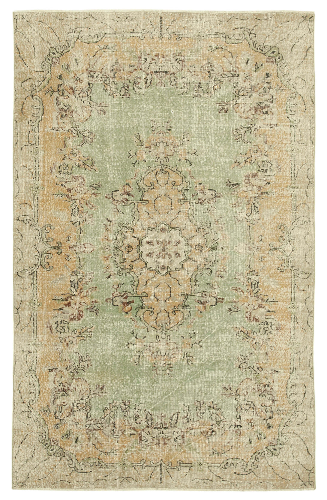 Handmade White Wash Area Rug > Design# OL-AC-39054 > Size: 6'-6" x 10'-2", Carpet Culture Rugs, Handmade Rugs, NYC Rugs, New Rugs, Shop Rugs, Rug Store, Outlet Rugs, SoHo Rugs, Rugs in USA