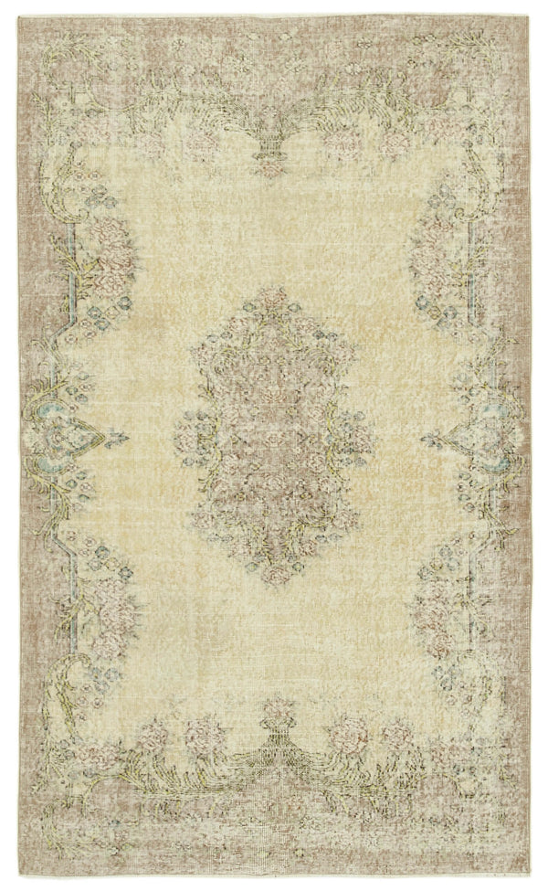Handmade White Wash Area Rug > Design# OL-AC-39056 > Size: 5'-2" x 9'-0", Carpet Culture Rugs, Handmade Rugs, NYC Rugs, New Rugs, Shop Rugs, Rug Store, Outlet Rugs, SoHo Rugs, Rugs in USA