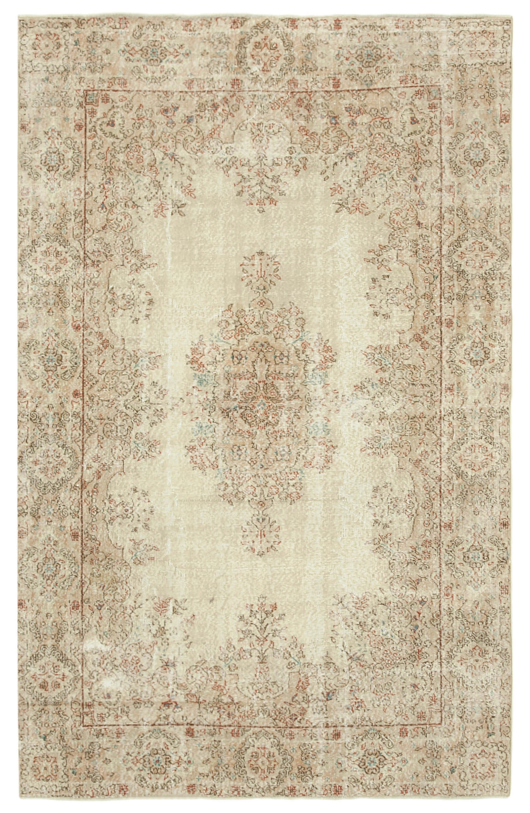 Handmade White Wash Area Rug > Design# OL-AC-39062 > Size: 6'-2" x 9'-7", Carpet Culture Rugs, Handmade Rugs, NYC Rugs, New Rugs, Shop Rugs, Rug Store, Outlet Rugs, SoHo Rugs, Rugs in USA