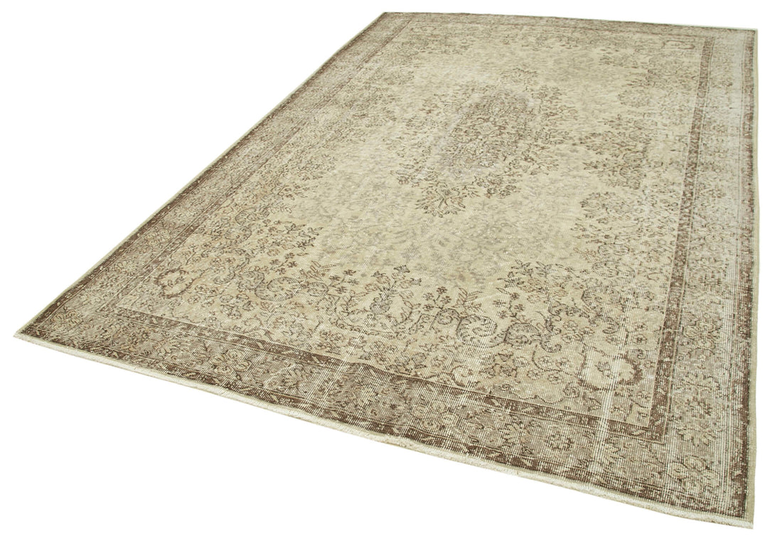 Handmade White Wash Area Rug > Design# OL-AC-39071 > Size: 6'-8" x 10'-3", Carpet Culture Rugs, Handmade Rugs, NYC Rugs, New Rugs, Shop Rugs, Rug Store, Outlet Rugs, SoHo Rugs, Rugs in USA