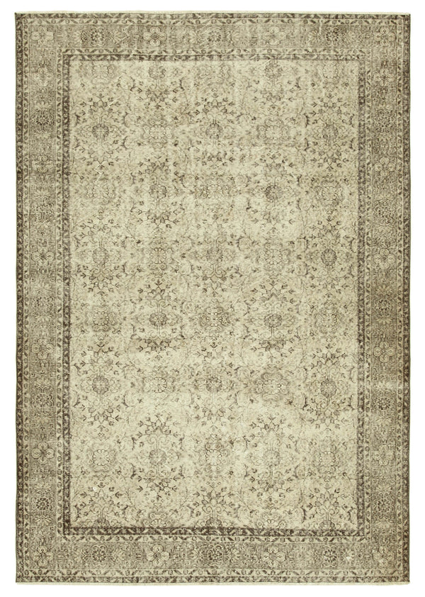 Handmade White Wash Area Rug > Design# OL-AC-39074 > Size: 6'-10" x 9'-11", Carpet Culture Rugs, Handmade Rugs, NYC Rugs, New Rugs, Shop Rugs, Rug Store, Outlet Rugs, SoHo Rugs, Rugs in USA