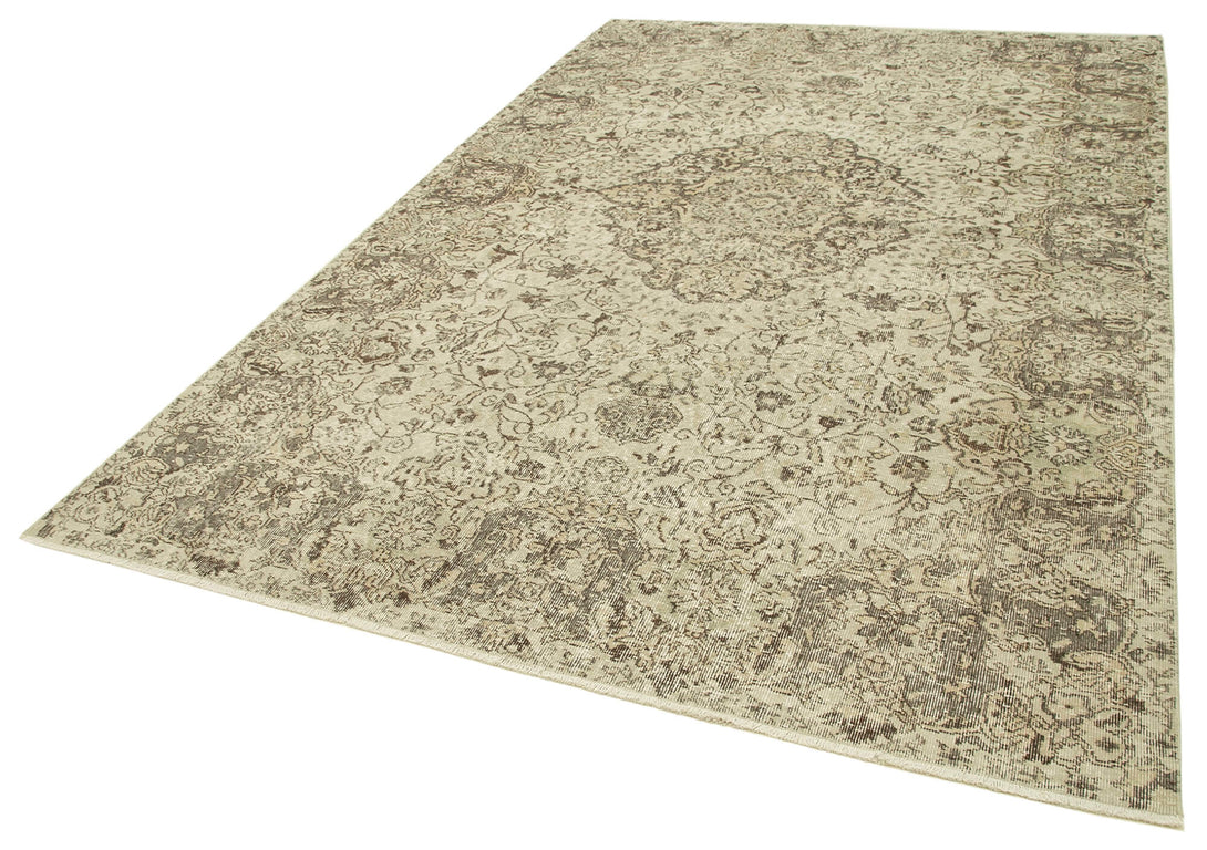 Handmade White Wash Area Rug > Design# OL-AC-39077 > Size: 6'-8" x 10'-2", Carpet Culture Rugs, Handmade Rugs, NYC Rugs, New Rugs, Shop Rugs, Rug Store, Outlet Rugs, SoHo Rugs, Rugs in USA
