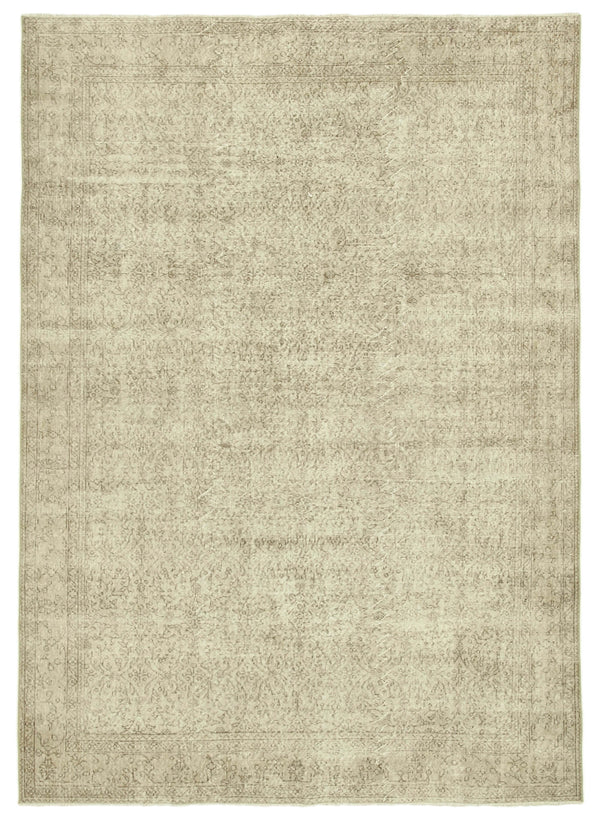 Handmade White Wash Area Rug > Design# OL-AC-39079 > Size: 6'-11" x 9'-10", Carpet Culture Rugs, Handmade Rugs, NYC Rugs, New Rugs, Shop Rugs, Rug Store, Outlet Rugs, SoHo Rugs, Rugs in USA