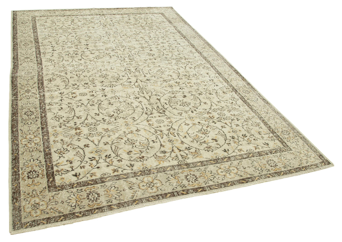 Handmade White Wash Area Rug > Design# OL-AC-39080 > Size: 6'-3" x 9'-8", Carpet Culture Rugs, Handmade Rugs, NYC Rugs, New Rugs, Shop Rugs, Rug Store, Outlet Rugs, SoHo Rugs, Rugs in USA