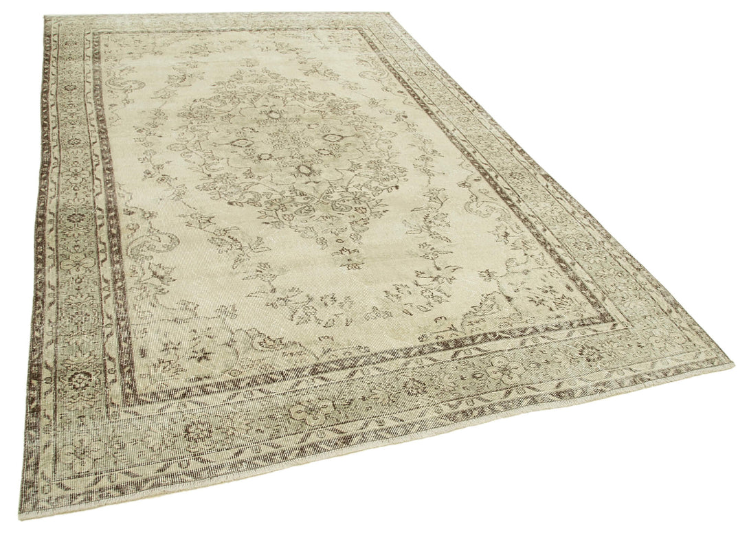 Handmade White Wash Area Rug > Design# OL-AC-39081 > Size: 6'-3" x 9'-10", Carpet Culture Rugs, Handmade Rugs, NYC Rugs, New Rugs, Shop Rugs, Rug Store, Outlet Rugs, SoHo Rugs, Rugs in USA