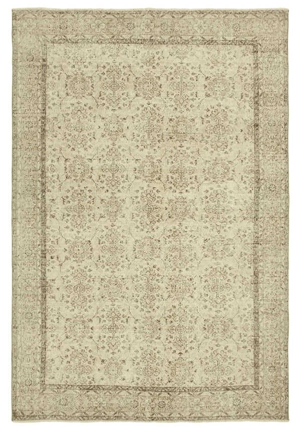 Handmade White Wash Area Rug > Design# OL-AC-39082 > Size: 6'-9" x 10'-2", Carpet Culture Rugs, Handmade Rugs, NYC Rugs, New Rugs, Shop Rugs, Rug Store, Outlet Rugs, SoHo Rugs, Rugs in USA