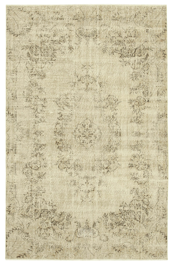 Handmade White Wash Area Rug > Design# OL-AC-39083 > Size: 6'-6" x 10'-4", Carpet Culture Rugs, Handmade Rugs, NYC Rugs, New Rugs, Shop Rugs, Rug Store, Outlet Rugs, SoHo Rugs, Rugs in USA
