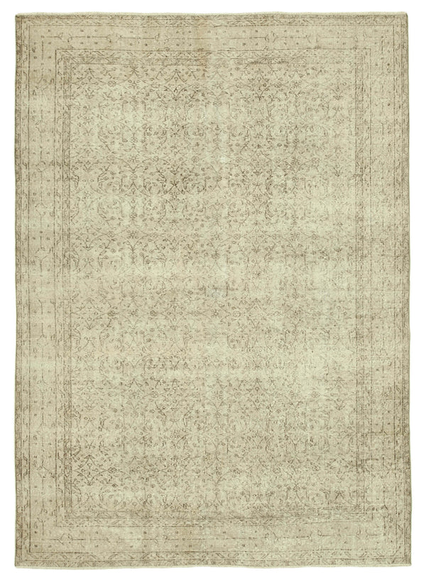 Handmade White Wash Area Rug > Design# OL-AC-39093 > Size: 6'-11" x 9'-10", Carpet Culture Rugs, Handmade Rugs, NYC Rugs, New Rugs, Shop Rugs, Rug Store, Outlet Rugs, SoHo Rugs, Rugs in USA