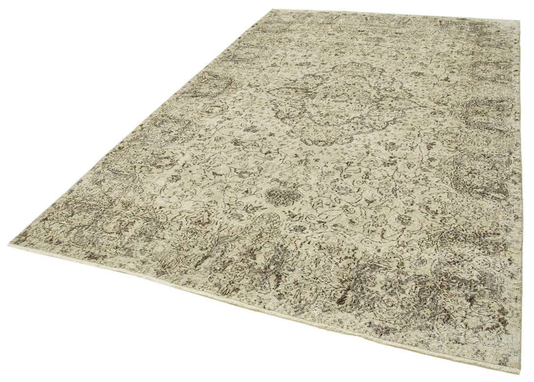 Handmade White Wash Area Rug > Design# OL-AC-39096 > Size: 6'-6" x 10'-4", Carpet Culture Rugs, Handmade Rugs, NYC Rugs, New Rugs, Shop Rugs, Rug Store, Outlet Rugs, SoHo Rugs, Rugs in USA