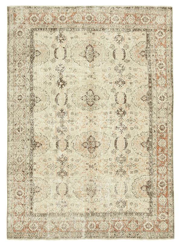 Handmade White Wash Area Rug > Design# OL-AC-39101 > Size: 6'-9" x 9'-6", Carpet Culture Rugs, Handmade Rugs, NYC Rugs, New Rugs, Shop Rugs, Rug Store, Outlet Rugs, SoHo Rugs, Rugs in USA