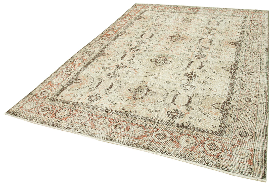 Handmade White Wash Area Rug > Design# OL-AC-39101 > Size: 6'-9" x 9'-6", Carpet Culture Rugs, Handmade Rugs, NYC Rugs, New Rugs, Shop Rugs, Rug Store, Outlet Rugs, SoHo Rugs, Rugs in USA