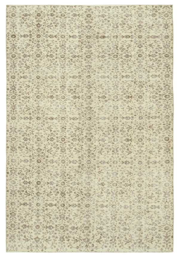 Handmade White Wash Area Rug > Design# OL-AC-39113 > Size: 6'-6" x 9'-10", Carpet Culture Rugs, Handmade Rugs, NYC Rugs, New Rugs, Shop Rugs, Rug Store, Outlet Rugs, SoHo Rugs, Rugs in USA