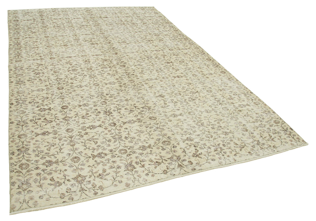 Handmade White Wash Area Rug > Design# OL-AC-39113 > Size: 6'-6" x 9'-10", Carpet Culture Rugs, Handmade Rugs, NYC Rugs, New Rugs, Shop Rugs, Rug Store, Outlet Rugs, SoHo Rugs, Rugs in USA