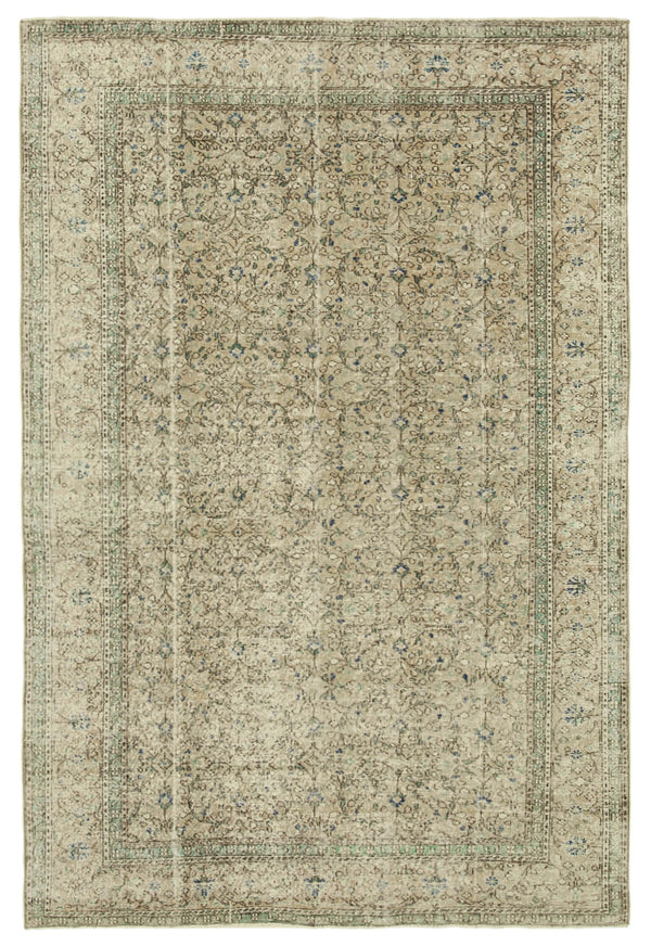 Handmade White Wash Area Rug > Design# OL-AC-39120 > Size: 6'-4" x 9'-9", Carpet Culture Rugs, Handmade Rugs, NYC Rugs, New Rugs, Shop Rugs, Rug Store, Outlet Rugs, SoHo Rugs, Rugs in USA