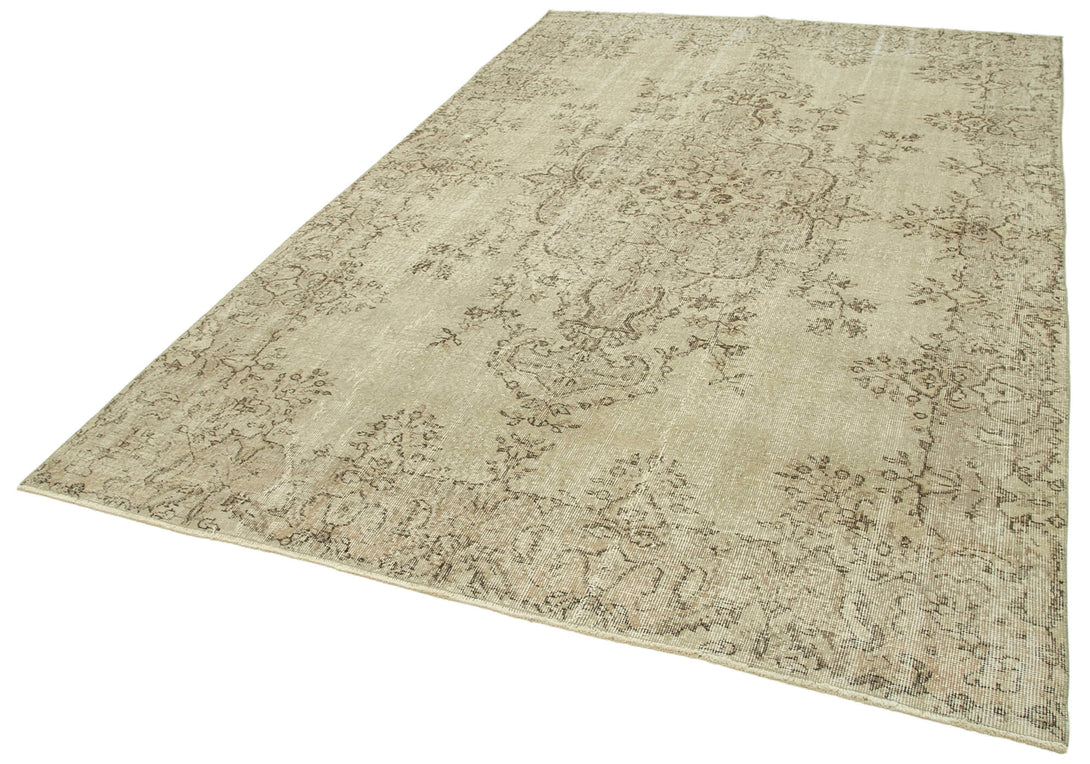 Handmade White Wash Area Rug > Design# OL-AC-39287 > Size: 6'-7" x 10'-1", Carpet Culture Rugs, Handmade Rugs, NYC Rugs, New Rugs, Shop Rugs, Rug Store, Outlet Rugs, SoHo Rugs, Rugs in USA