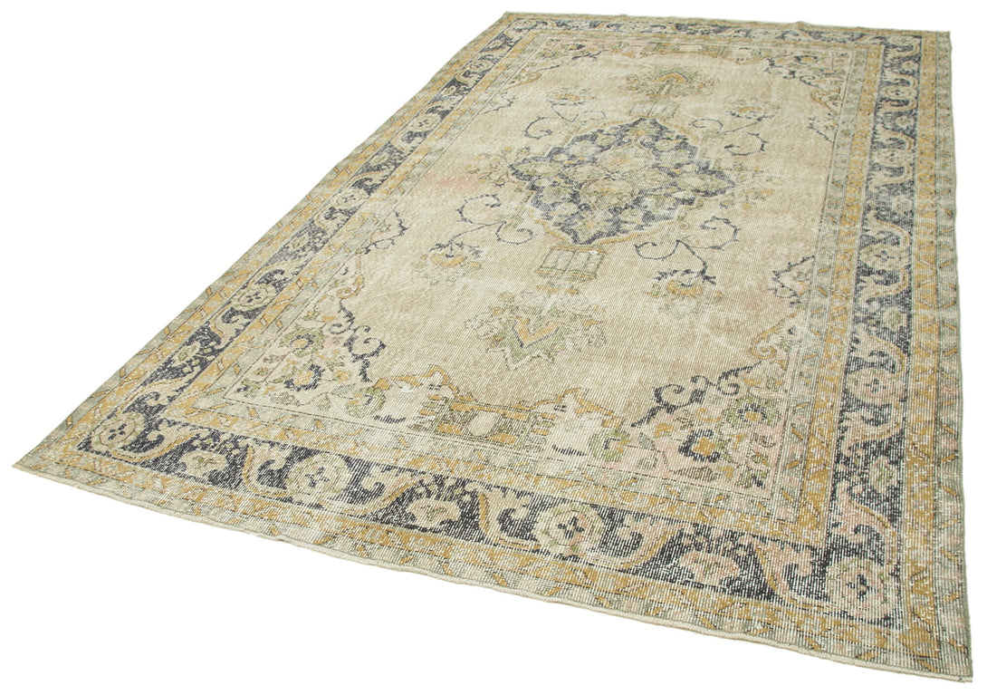 Handmade White Wash Area Rug > Design# OL-AC-39288 > Size: 6'-5" x 10'-9", Carpet Culture Rugs, Handmade Rugs, NYC Rugs, New Rugs, Shop Rugs, Rug Store, Outlet Rugs, SoHo Rugs, Rugs in USA